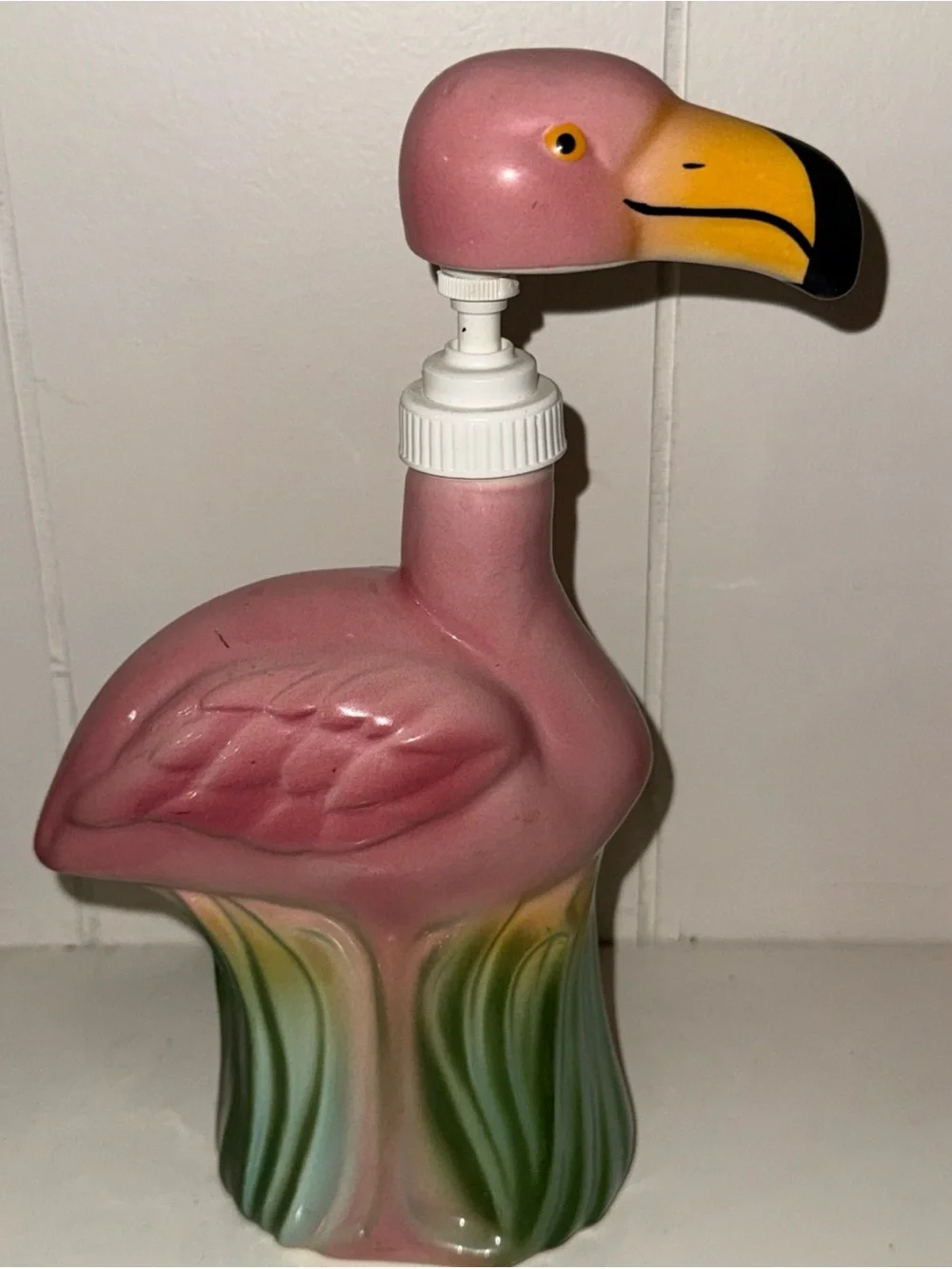 Pink Flamingo Soap/Lotion Dispenser